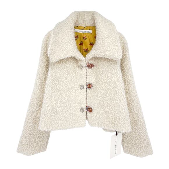 Alix Of Bohemia Jackets & Blazers - ALIX of BOHEMIA Colby Suri Wool Jacket M
